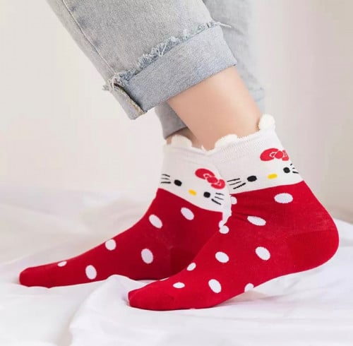 جورب هيلو كيتي | Hello kitty