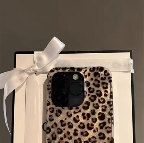 كفر | Leopard Print Clear