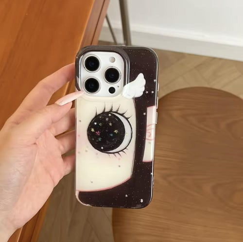 كفر | Glittering Big Eyes Comic Girl