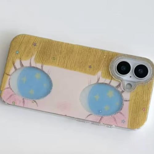 كفر | Glittering Big Eyes Comic Girl