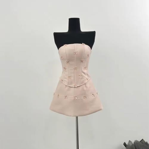 فستان بيك | Mini Dress