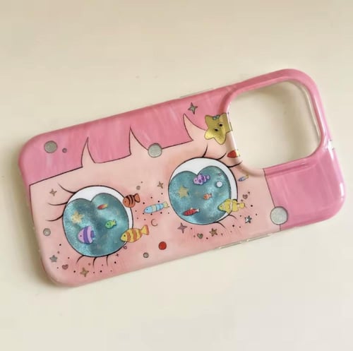 كفر | Glittering Big Eyes Comic Girl