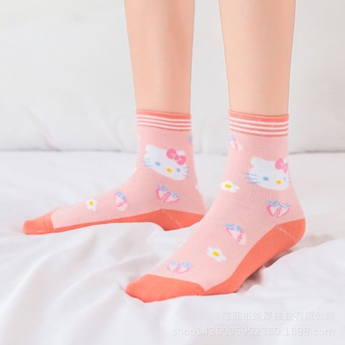 جورب هيلو كيتي | Hello kitty