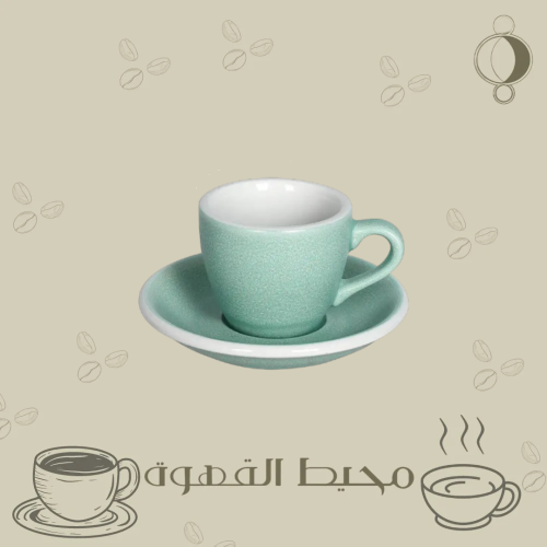 كوب اسبريسو 80مل من لوفرامكس زمرد