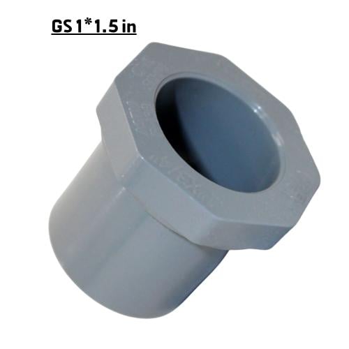 جيسكو نقاص مقاس 1.50 × 1 بوصة حار – وصلة سباكة عال...