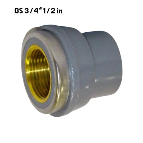 جيسكو جلبة نحاس داخلي 3/4 × 1/2 للاستخدام في الميا...