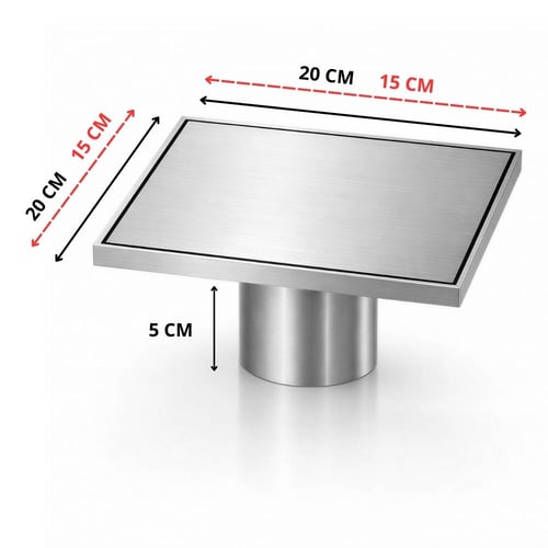 صفاية ستانلس ستيل 304 خفيفة - مقاس 15×15 و 20×20 س...