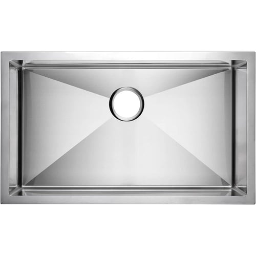 حوض مجلى مفرد ستانلس ستيل