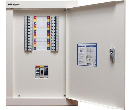 طبلون كهرباء باناسونيك 18 خط 100 أمبير – لوحة توزي...