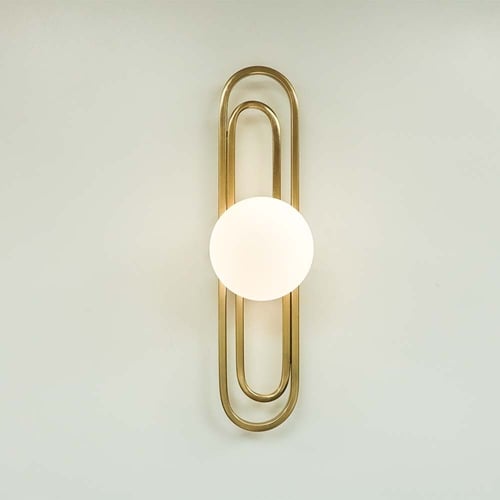 انارة حائط لون ذهبي راقي