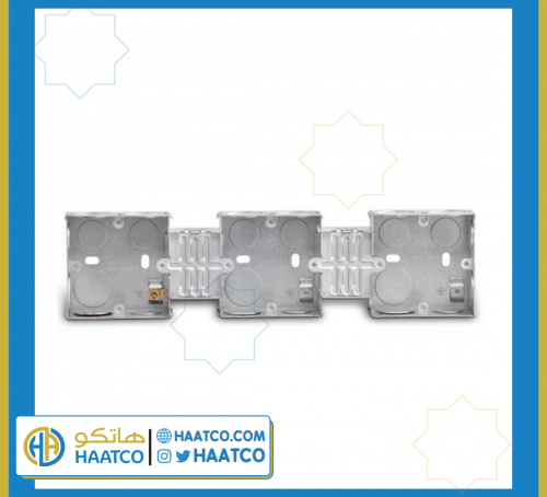 علبة حديد ثلاثي 7*7 كرتون 25 حبه - الفنار