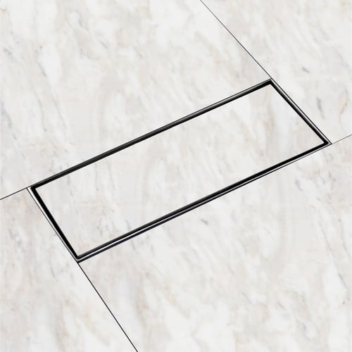 صفاية بلاط ستانلس ستيل مع رداد