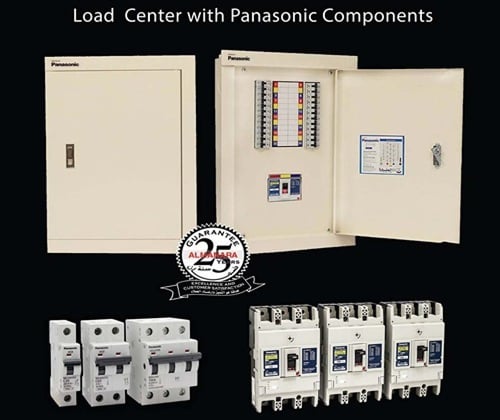 طبلون كهرباء باناسونيك 48 خط 150 أمبير – لوحة توزي...
