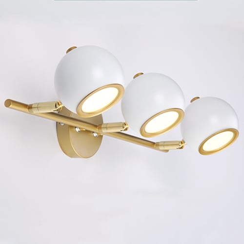 اضاءة مرايا حمام ليد ثلاثي انارة شمسي