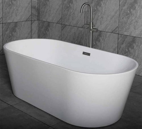 بانيو استحمام ابيض مقاس 170سم