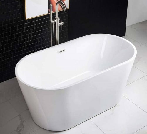 بانيو استحمام ابيض مقاس 170سم