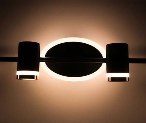 اضاءة مرايا ليد مودرن انارة شمسي