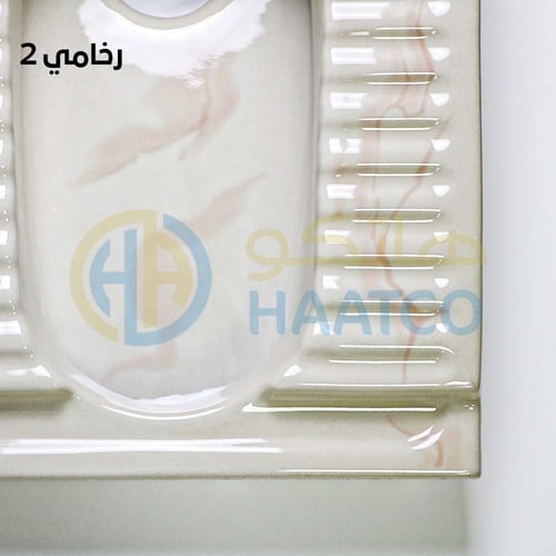 كرسي عربي رخامي معرق الوادي مقاس 150 - الخزف السعو...