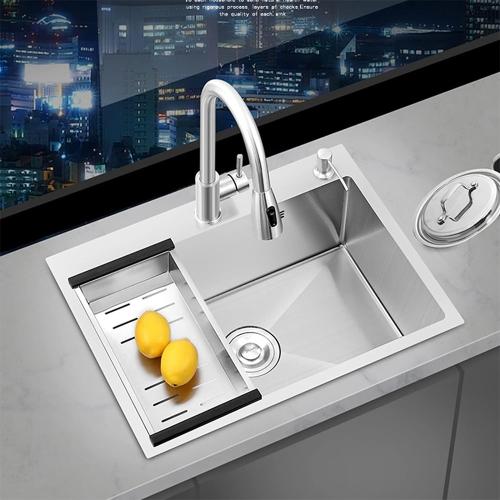مجلى مطبخ ستيل حوض مفرد