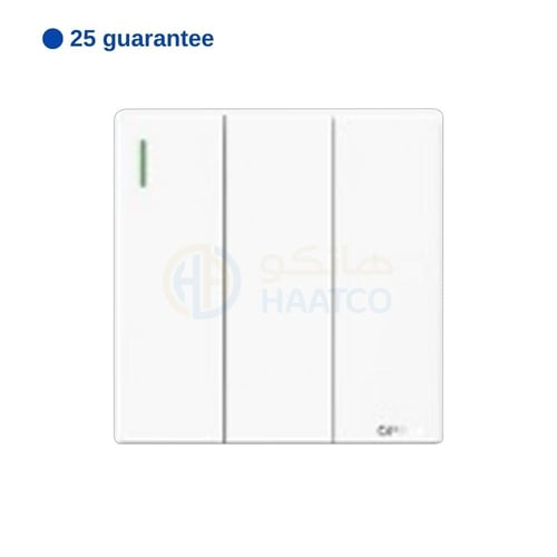 اوبل مفتاح ثلاثي عريض أبيض