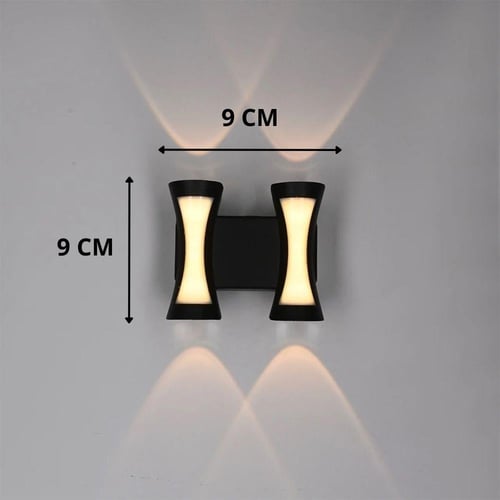 ابليك خارجي ليد موديل اب داون إنارة أصفر