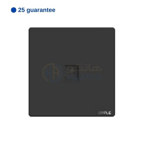 فيش كمبيوتر CAT6 اوبل أسود