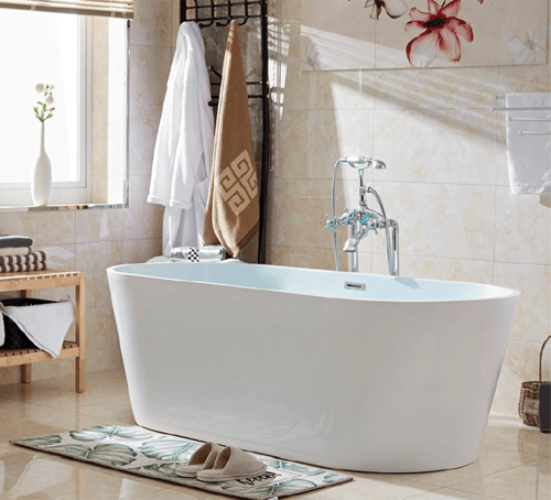 بانيو استحمام ابيض مقاس 170سم