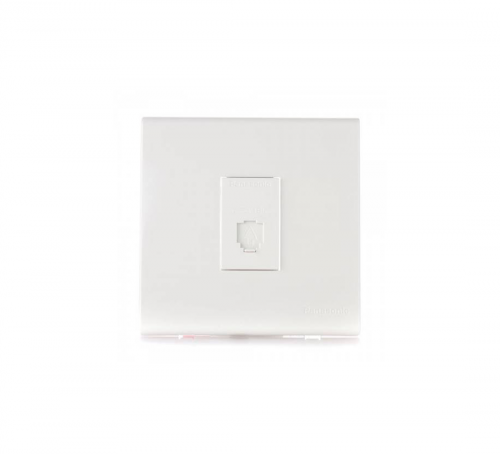 فيش تليفون كبس أبيض - باناسونيك