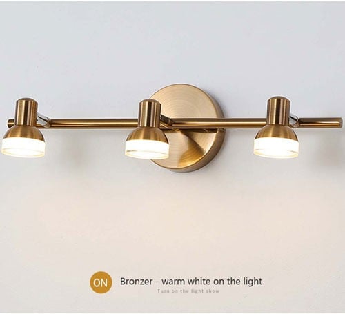 ابليك مرايا ليد ثلاثي انارة شمسي