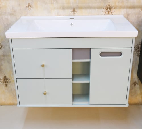 مغسلة ديكور بلايوود 80 سم 1011