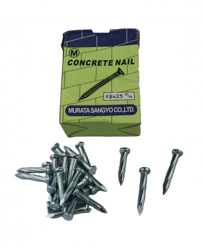 علبة مسامير صلب أبيض ياباني 9×25 – جودة ومتانة عال...