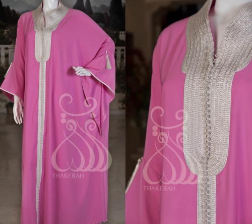 قفطان مغربي واسع - فوشي