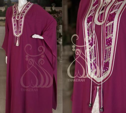 جلابية القماش كريب