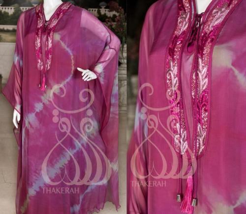 جلابية شيفون + بطانة