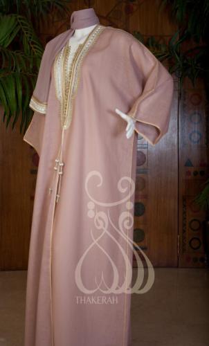 بشت داستي روز كلاسيك لينين بتطريز فضي سادة و لمسات...