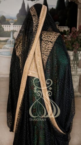 زي المنطقة الوسطى ثوب المسرّح + دراعة سهرة زري