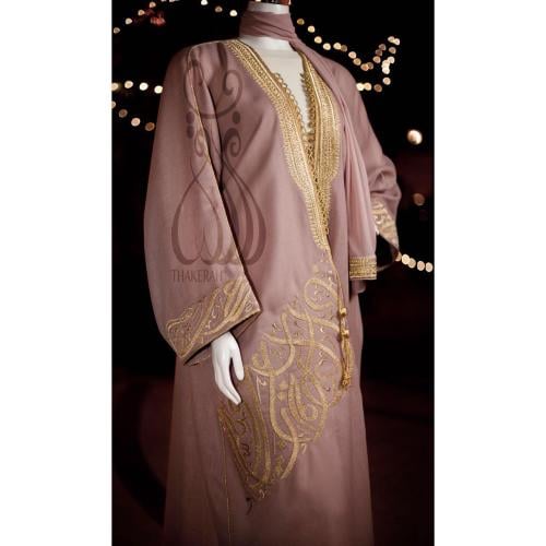 بشت كلاسيك بالخط العربي تطريز برونزي الخامة لينين...