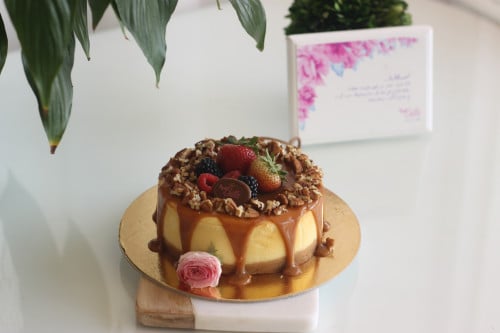 تشيزكيك الكراميل بالبيكان بيبي