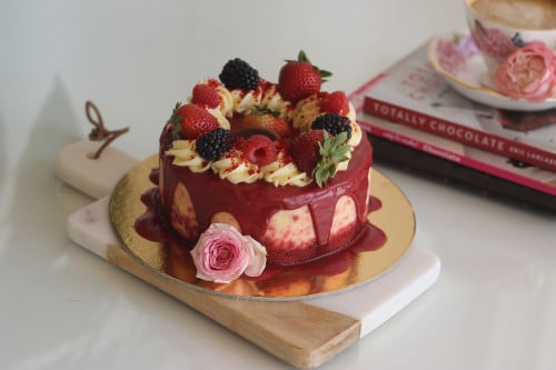 تشيزكيك ريدڤيلڤيت صغير