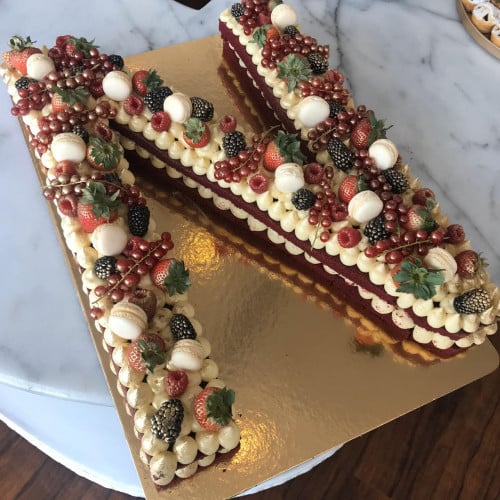 كيكة حرف رد فلفت - كبير