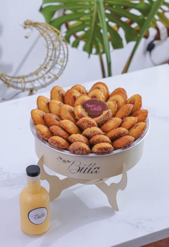 سخان المادلين كييك بالحلوى