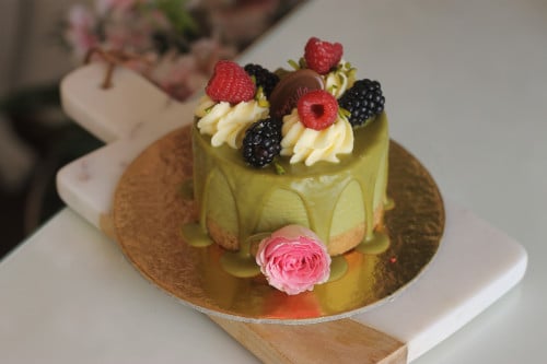 تشيزكيك الفستق بيبي