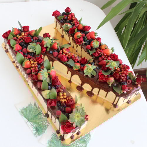 كيكة حرف فانيليا - كبير