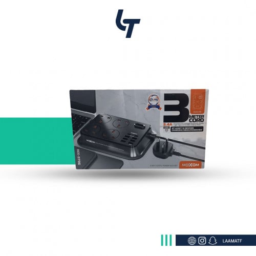 توصيلة كهرباء مع منافذ usb