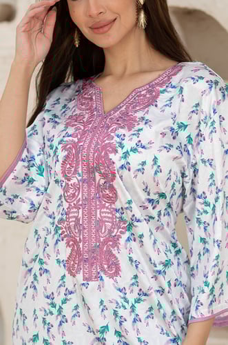 جلابية نسائية حرير 19