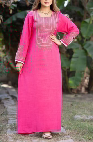 جلابية نسائي حرير 34 (قطن 65%)