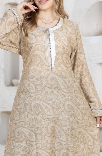 جلابية نسائية حرير 22 ( قطن 65 % )