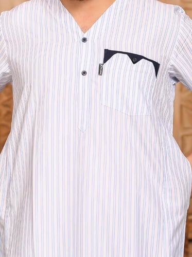 ثوب رجالي مسك 14 ( قطن 65% )