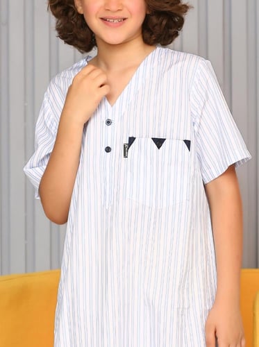 ثوب ولادي قرنفل 20 ( قطن 65% )