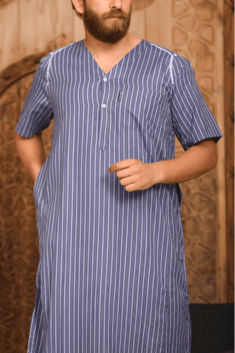 ثوب رجالي مسك 21 ( قطن 100% )